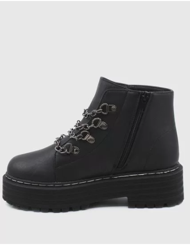 Botin Rubi Negro Stylo Shoes