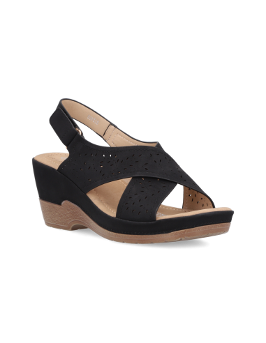 Sandalia Mujer Negro ST2459